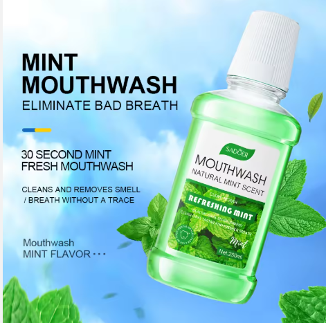 SADOER MOUTHWASH NATURAL MINT SCENT