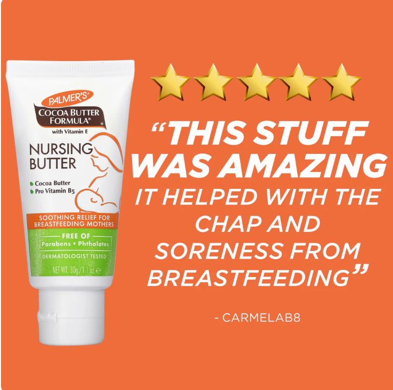 Palmer’s Cocoa Butter Nursing Butter 30g – Soothing Relief for Nursing Mothers
