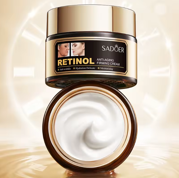 SADOER Retinol Anti-Aging Firming Face Cream Nourishing Hydrating Moisturizer for Fine Lines & Elasticity HYDRATION SMOOTH SKIN