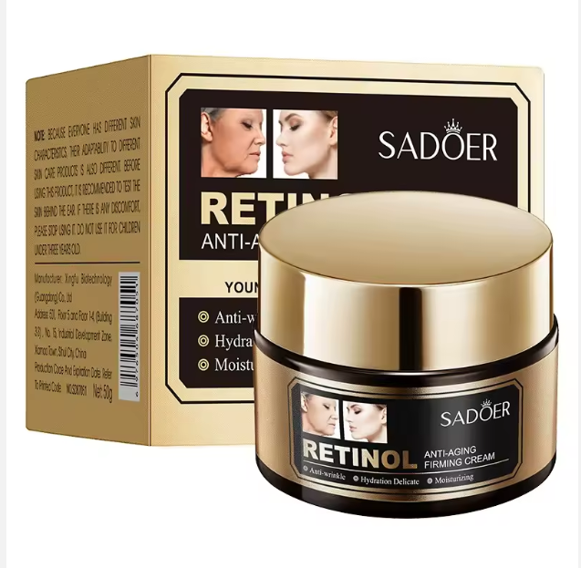 SADOER Retinol Anti-Aging Firming Face Cream Nourishing Hydrating Moisturizer for Fine Lines & Elasticity HYDRATION SMOOTH SKIN