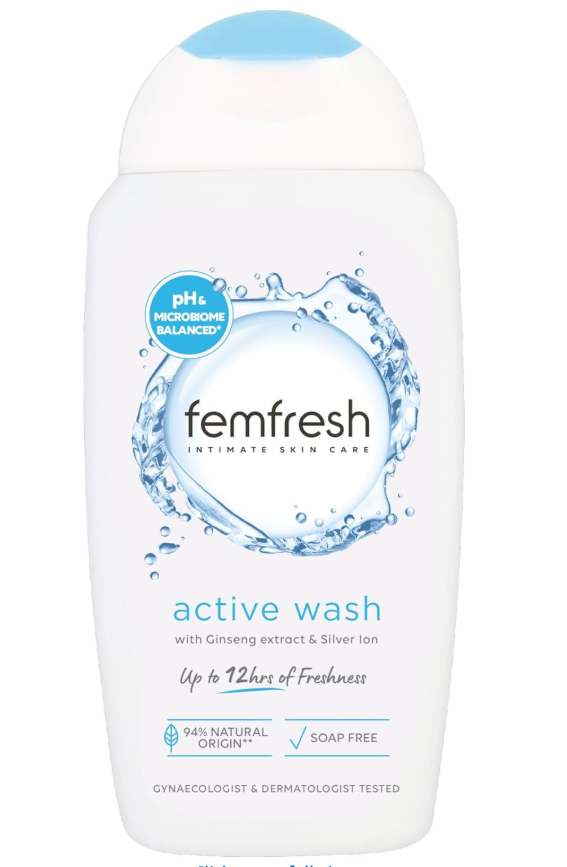 femfresh active wash