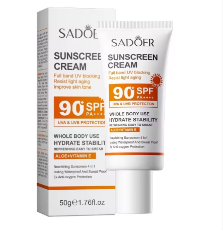 Sadoer 90+SPF Sunscreen Cream
