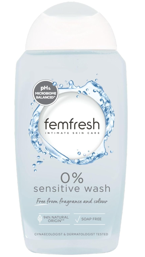 femfresh sensitive wash