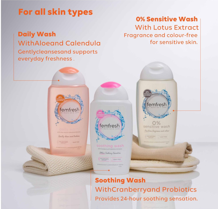 femfresh sensitive wash